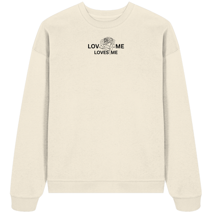 LOVES ME - Organic Oversize Sweatshirt