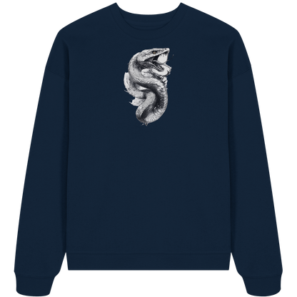 Schlangenkönigin  - Organic Oversize Sweatshirt