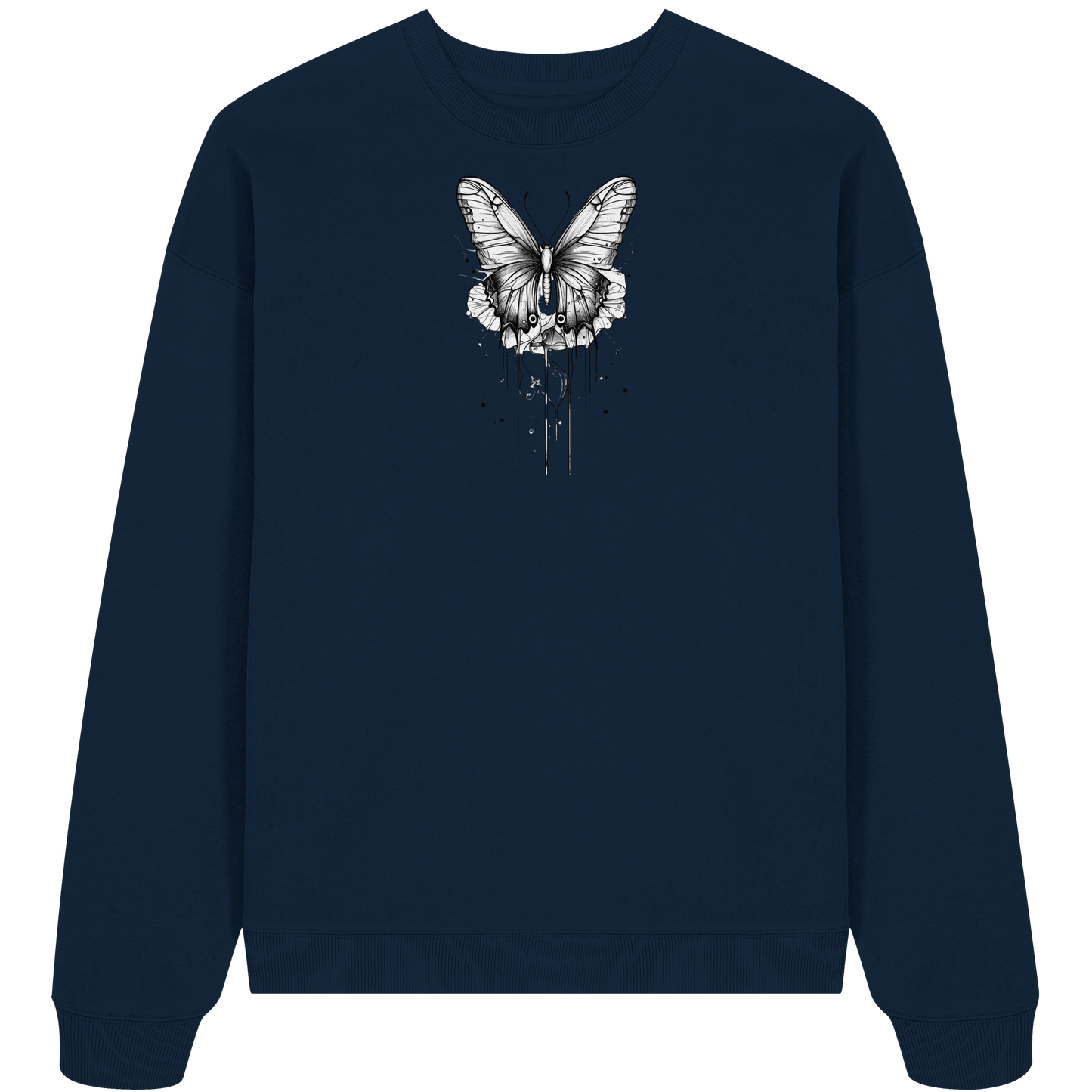 Schmetterlings träume  - Organic Oversize Sweatshirt