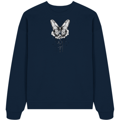 Schmetterlings träume  - Organic Oversize Sweatshirt