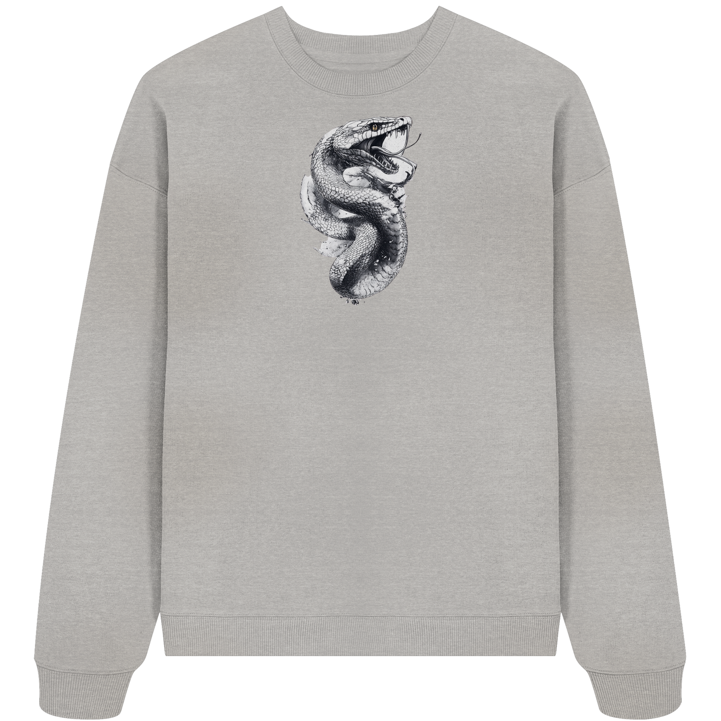 Schlangenkönigin  - Organic Oversize Sweatshirt
