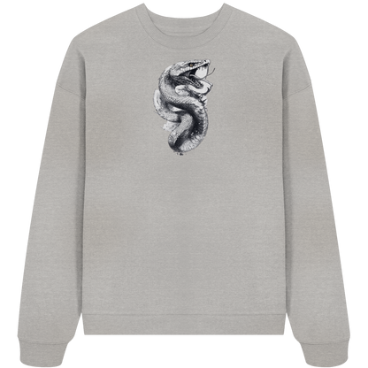 Schlangenkönigin  - Organic Oversize Sweatshirt