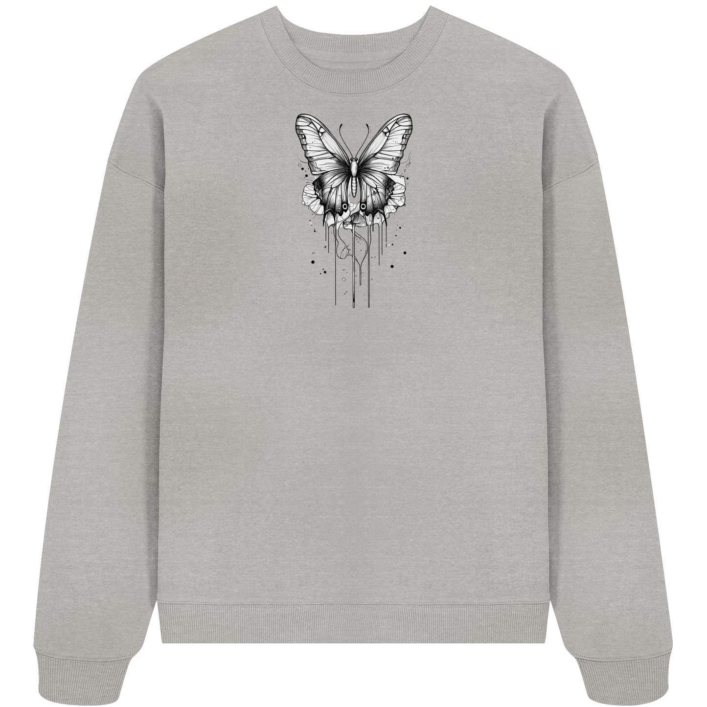 Schmetterlings träume  - Organic Oversize Sweatshirt