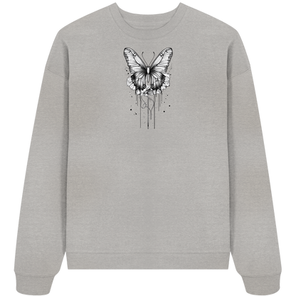 Schmetterlings träume  - Organic Oversize Sweatshirt