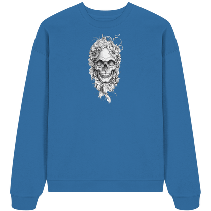 Totenkopfs Blüte  - Organic Oversize Sweatshirt