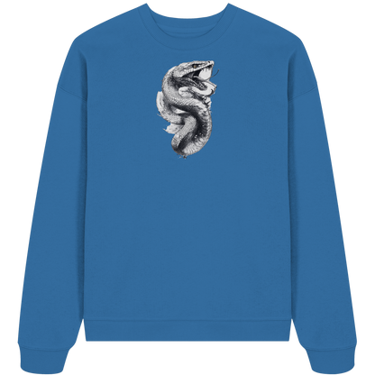 Schlangenkönigin  - Organic Oversize Sweatshirt