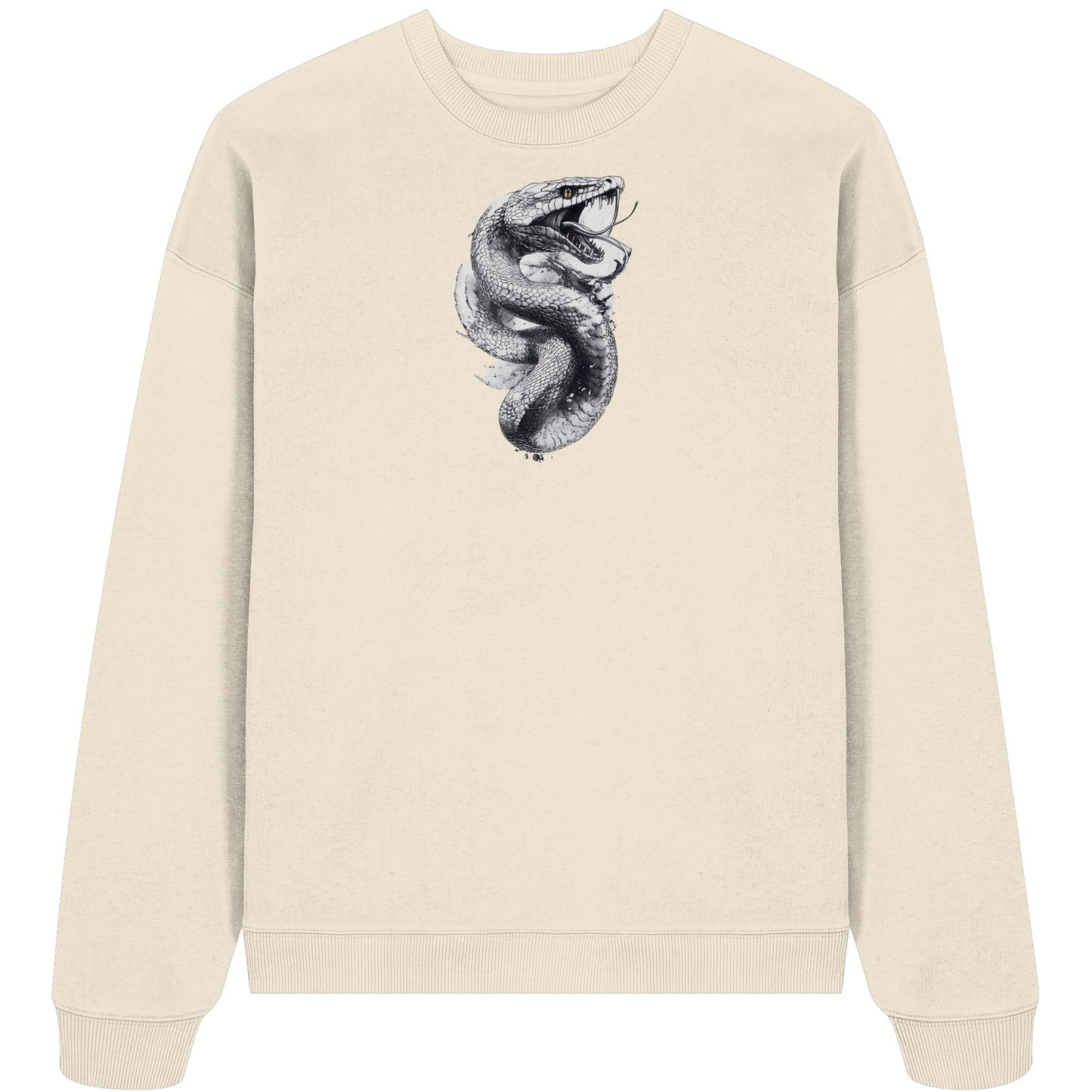 Schlangenkönigin  - Organic Oversize Sweatshirt