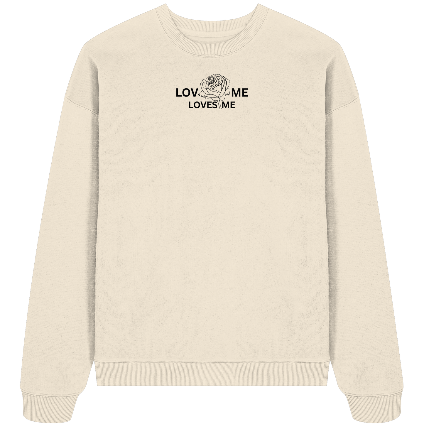 LOVES ME - Organic Oversize Sweatshirt