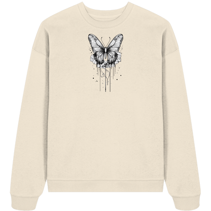 Schmetterlings träume  - Organic Oversize Sweatshirt