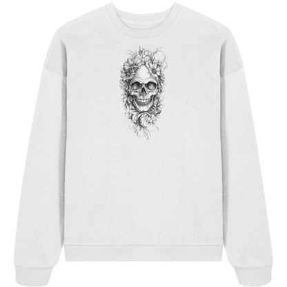 Totenkopfs Blüte  - Organic Oversize Sweatshirt