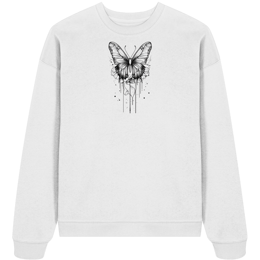 Schmetterlings träume  - Organic Oversize Sweatshirt