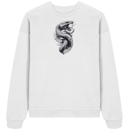 Schlangenkönigin  - Organic Oversize Sweatshirt