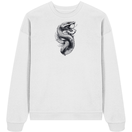 Schlangenkönigin  - Organic Oversize Sweatshirt