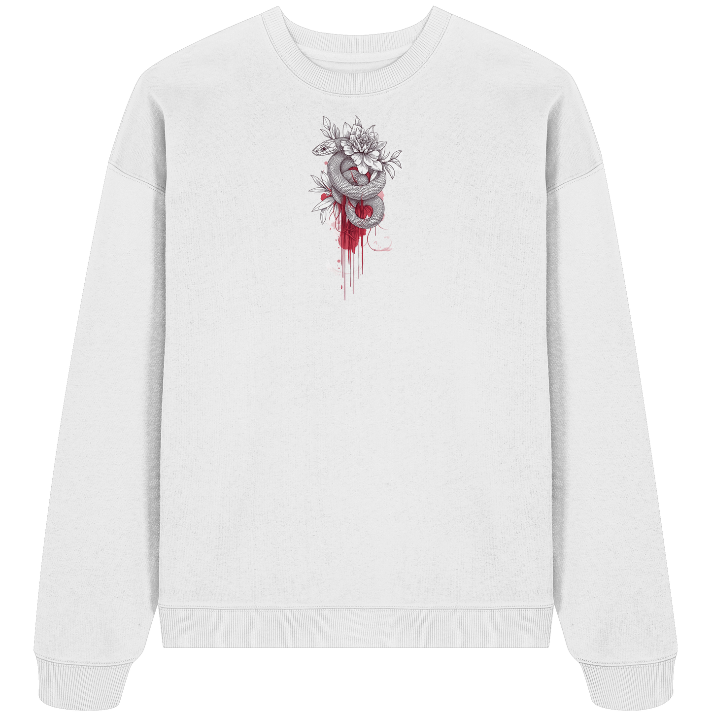 Schlangenblüte - Organic Oversize Sweatshirt