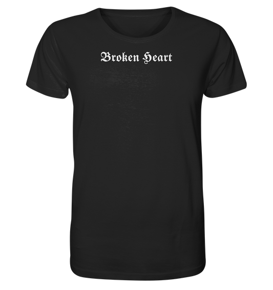 Broken Heart Black - Organic Shirt