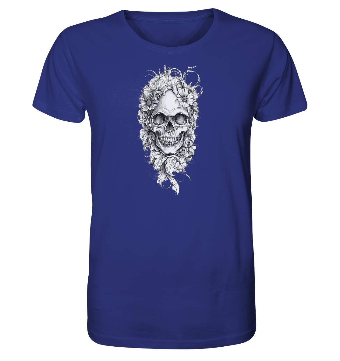 Totenkopfs Blüte  - Organic Shirt