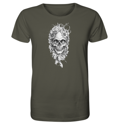 Totenkopfs Blüte  - Organic Shirt
