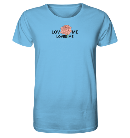 LOVES ME (Rote Rose) - Organic Shirt