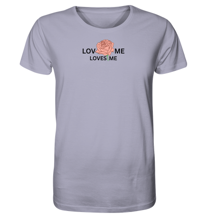 LOVES ME (Rote Rose) - Organic Shirt