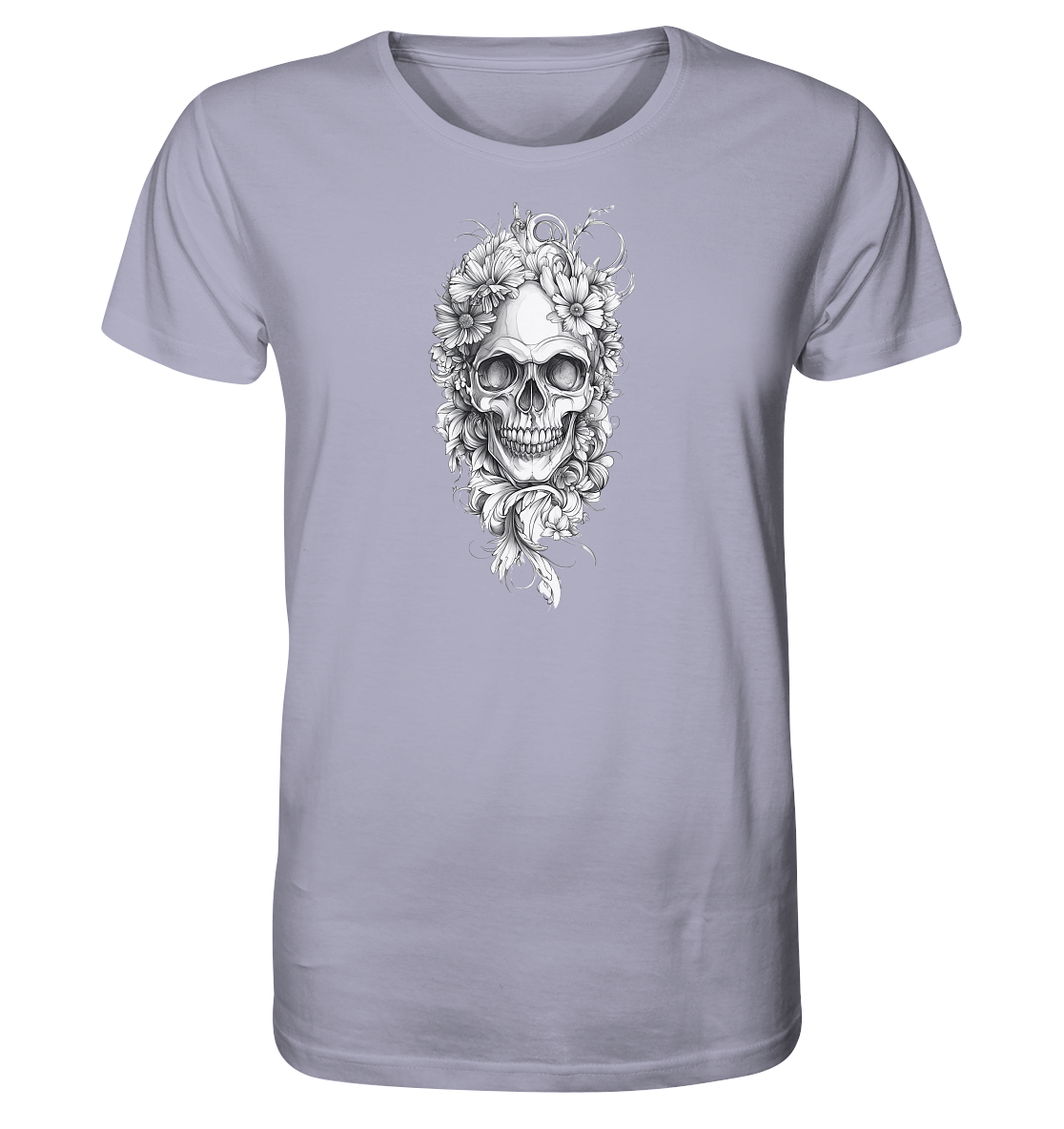 Totenkopfs Blüte  - Organic Shirt