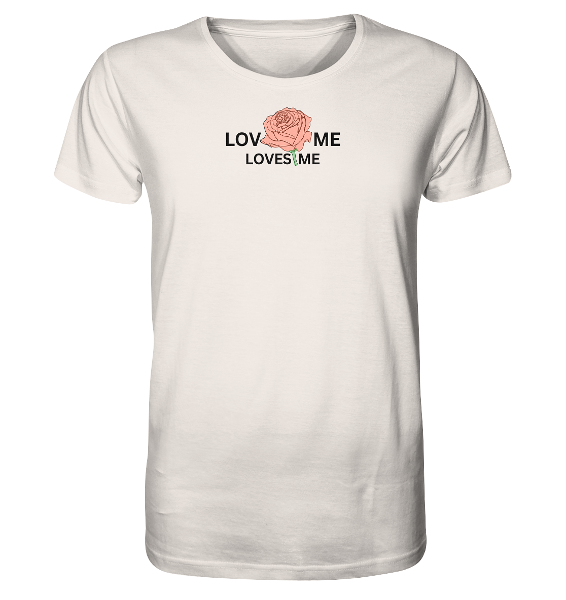 LOVES ME (Rote Rose) - Organic Shirt