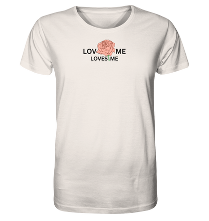 LOVES ME (Rote Rose) - Organic Shirt
