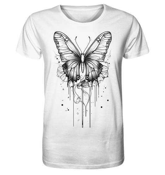 Schmetterlings Träume (nur Vorderseite Druck) - Organic Shirt