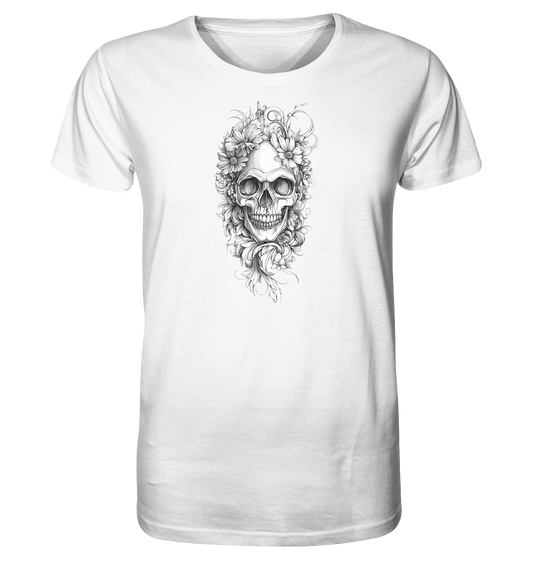 Totenkopfs Blüte  - Organic Shirt