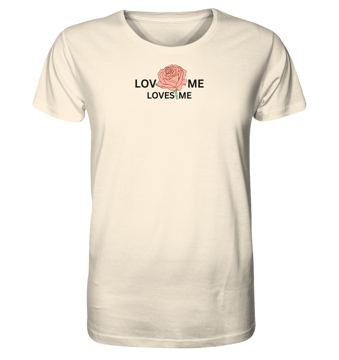 LOVES ME (Rote Rose) - Organic Shirt