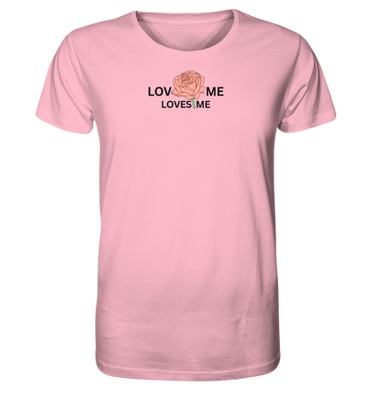 LOVES ME (Rote Rose) - Organic Shirt