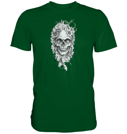 Totenkopfs Blüte  - Premium Shirt