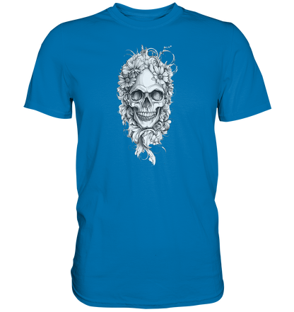 Totenkopfs Blüte  - Premium Shirt
