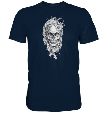 Totenkopfs Blüte  - Premium Shirt