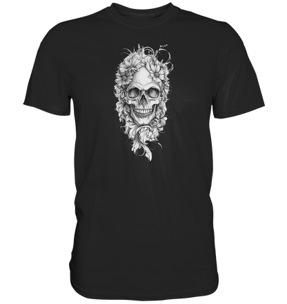 Totenkopfs Blüte  - Premium Shirt