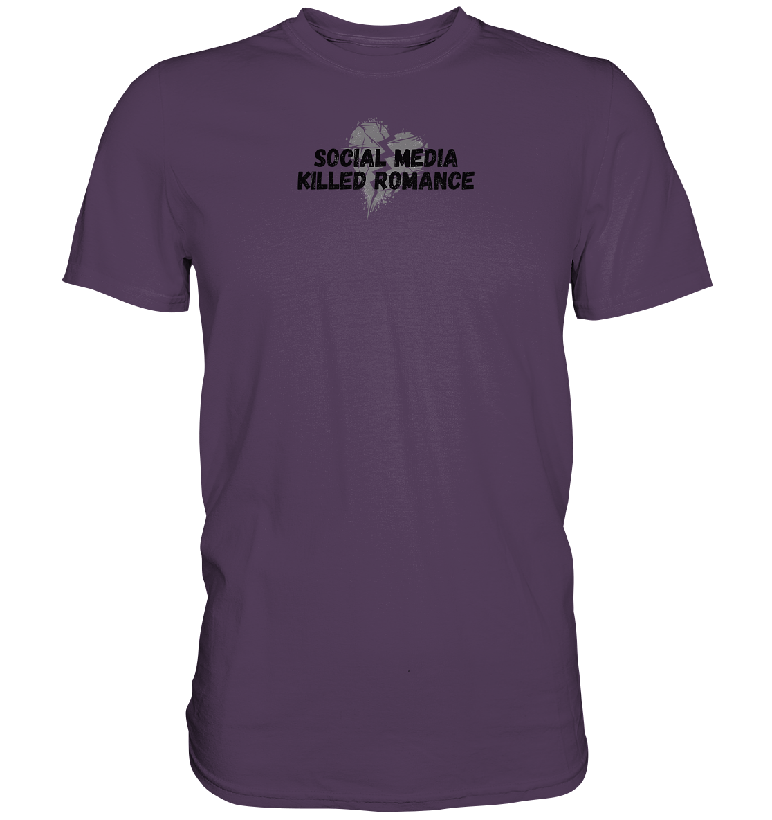 Social Media Killed Romance - Premium Shirt