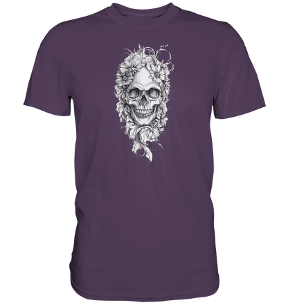 Totenkopfs Blüte  - Premium Shirt