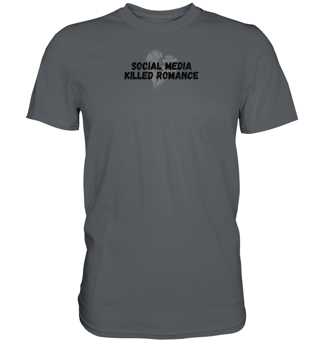 Social Media Killed Romance - Premium Shirt