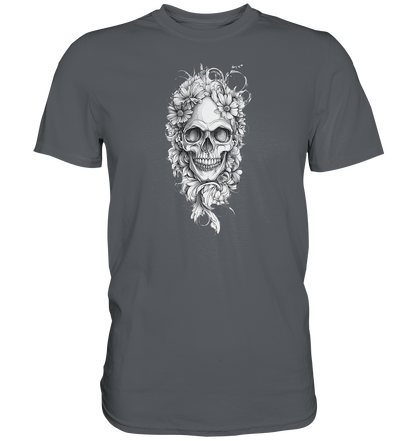 Totenkopfs Blüte  - Premium Shirt