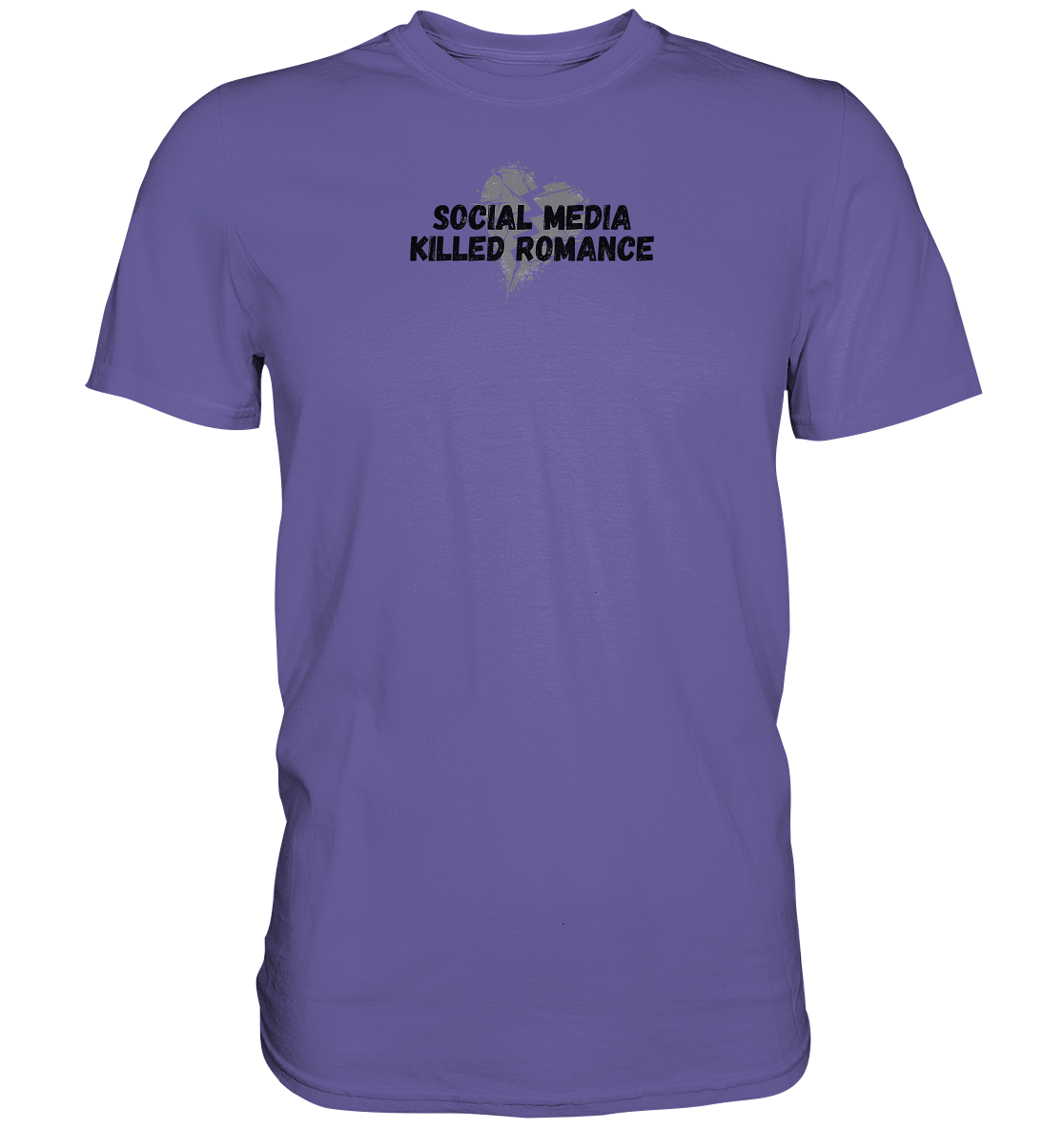 Social Media Killed Romance - Premium Shirt