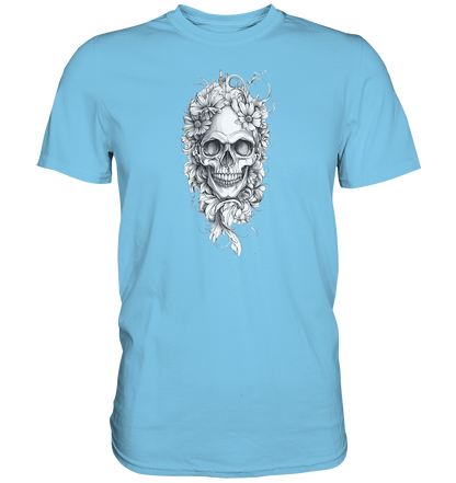 Totenkopfs Blüte  - Premium Shirt