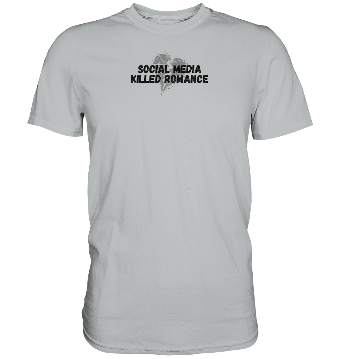 Social Media Killed Romance - Premium Shirt