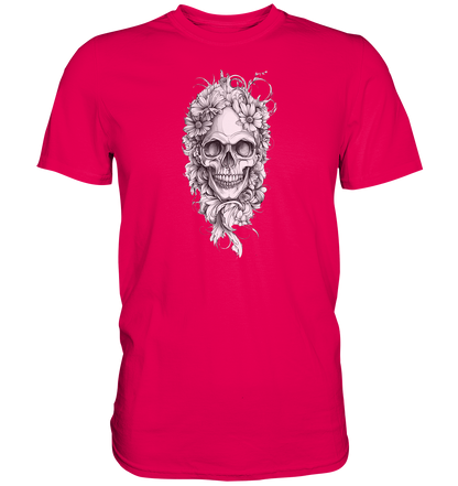 Totenkopfs Blüte  - Premium Shirt
