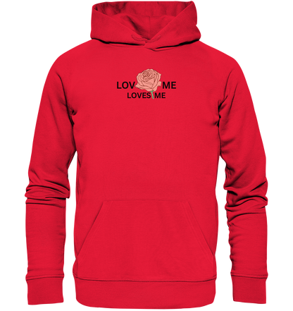 LOVES ME (Rote Rose) - Premium Unisex Hoodie