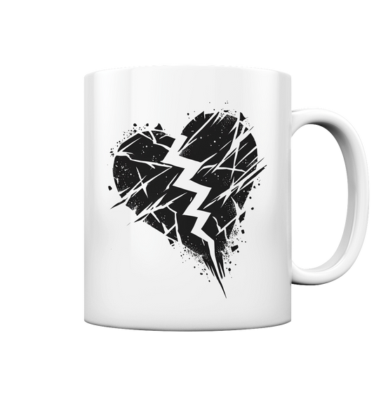 Broken Heart Tassen - Tasse glossy