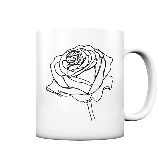 Rosen Tasse - Matt  - Tasse matt