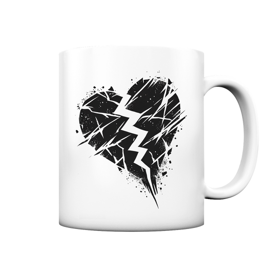 Broken Heart Tassen - Tasse matt