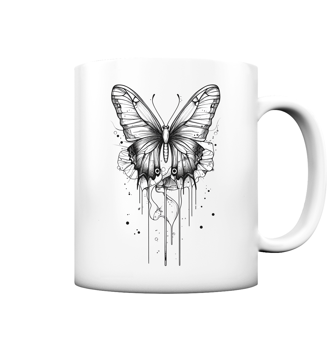 Schmetterlings Träume Trinkgefässe  - Tasse matt