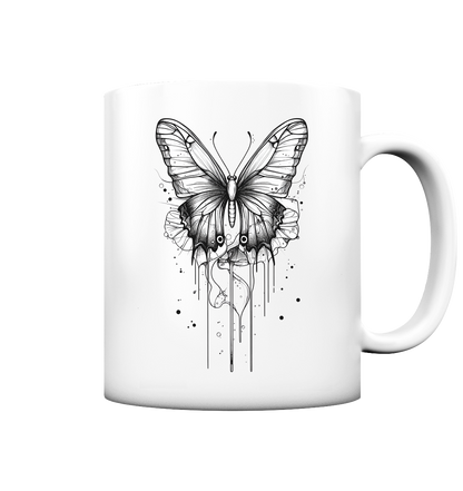 Schmetterlings Träume Trinkgefässe  - Tasse matt