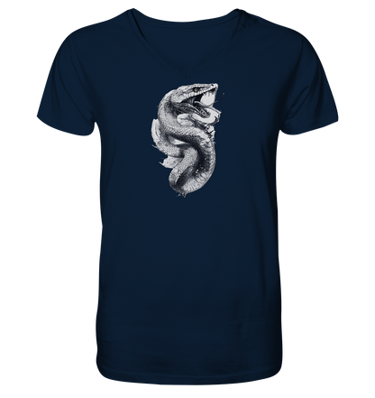 Schlangenkönigin  - V-Neck Shirt