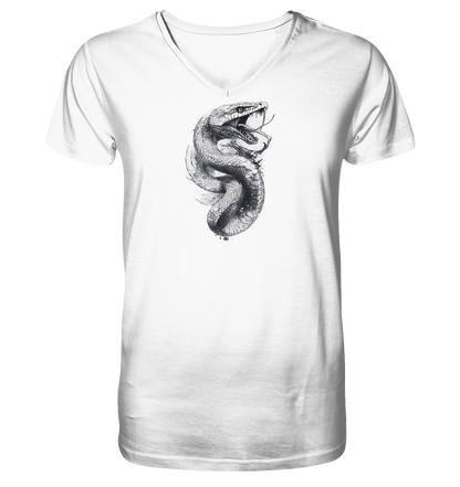 Schlangenkönigin  - V-Neck Shirt